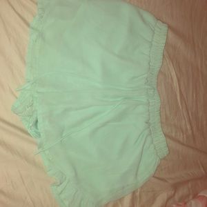 Mint shorts